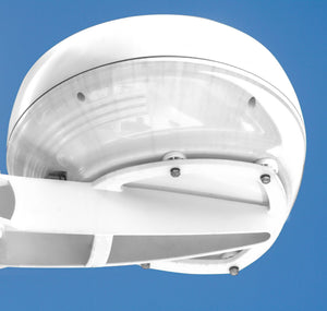 Scanstrut Radarhalterung M92722 Mastmontage für Radarantenne Aluminium D=max 18 weiss