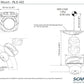 Scanstrut ROKK MINI Basis für Rohre  RLS-402  D=19-34mm