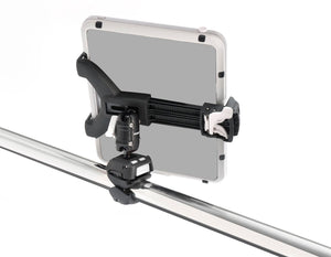 Scanstrut ROKK MINI Tablethalterung RLS-508-402 für Tablets mit Fuss und Basis für Rohre (RLS-402+RLS-AM+ RL-508