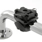 Scanstrut ROKK MINI Smartphonehalterung RLS-509-402 mit Fuss und und Basis für Rohrmontage (RLS-402+RLS-AM+RL-509)