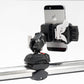 Scanstrut ROKK MINI Smartphonehalterung RLS-509-402 mit Fuss und und Basis für Rohrmontage (RLS-402+RLS-AM+RL-509)