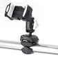 Scanstrut ROKK MINI Smartphone Holder RLS-509-402 with stand and base for tube mounting (RLS-402+RLS-AM+RL-509)