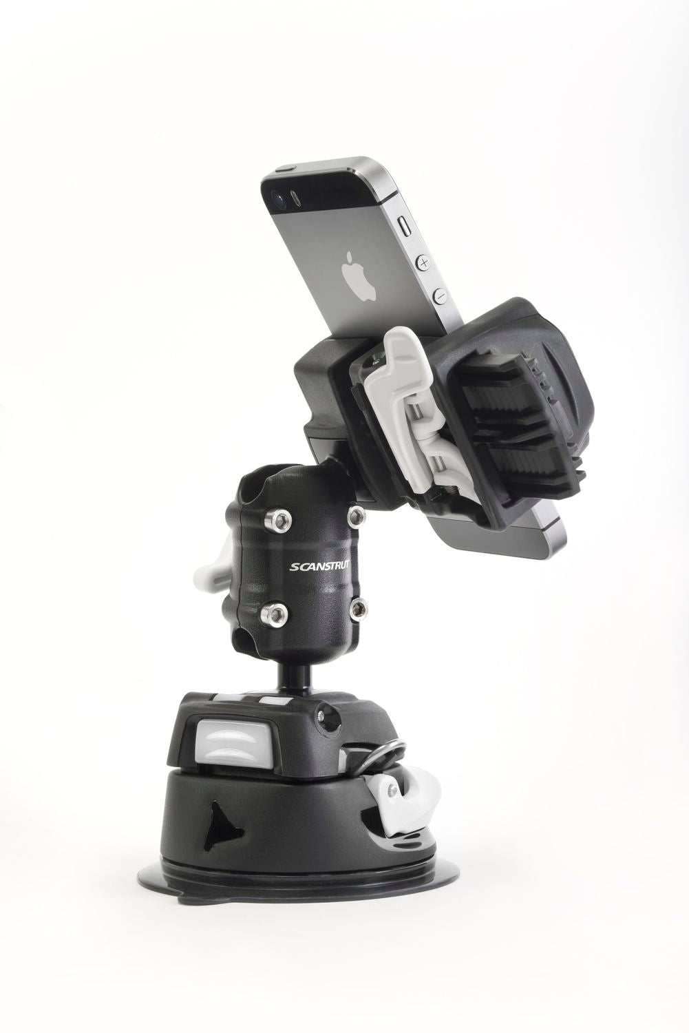 Scanstrut ROKK MINI Smartphonehalterung RLS-509-405 mit Fuss und Saugnapf-Basis (RLS-405+RLS-AM+RL-509)