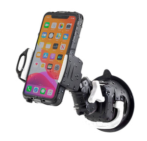 Scanstrut ROKK MINI Smartphonehalterung RLS-509-405 mit Fuss und Saugnapf-Basis (RLS-405+RLS-AM+RL-509)