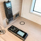 Scanstrut Ladegerät Hidden SC-CW-01F verdeckter Einbau für kabelloses Laden von Smartphones 10-30V Eingang 2A Ausgang 10W wasserdicht nach IPX6