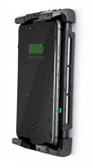 Scanstrut ROKK Ladegerät Aktiv SC-CW-04F mit Aufbauhalterung für kabelloses Laden von Smartphones 12/24V 10W Ausgang max 2A wasserdicht nach IPX6