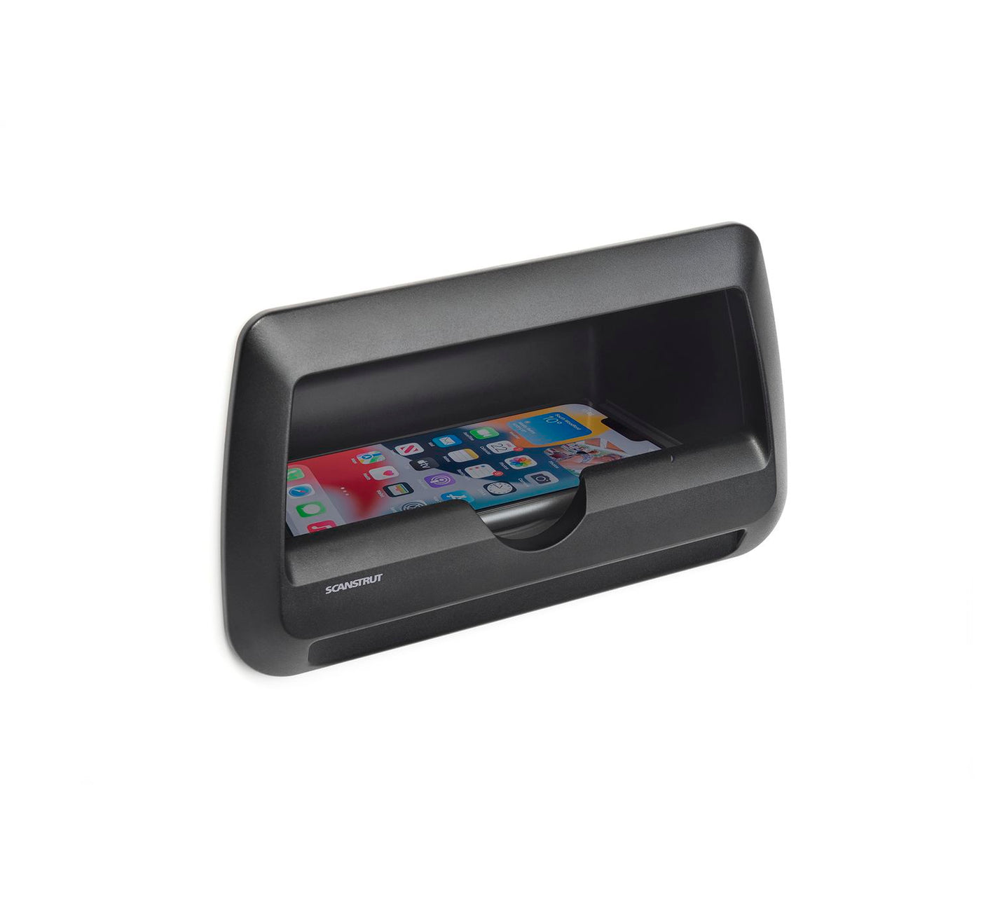 Scanstrut ROKK COVE SC-CW-09F – kabelloses Qi-Ablagefach für Smartphones