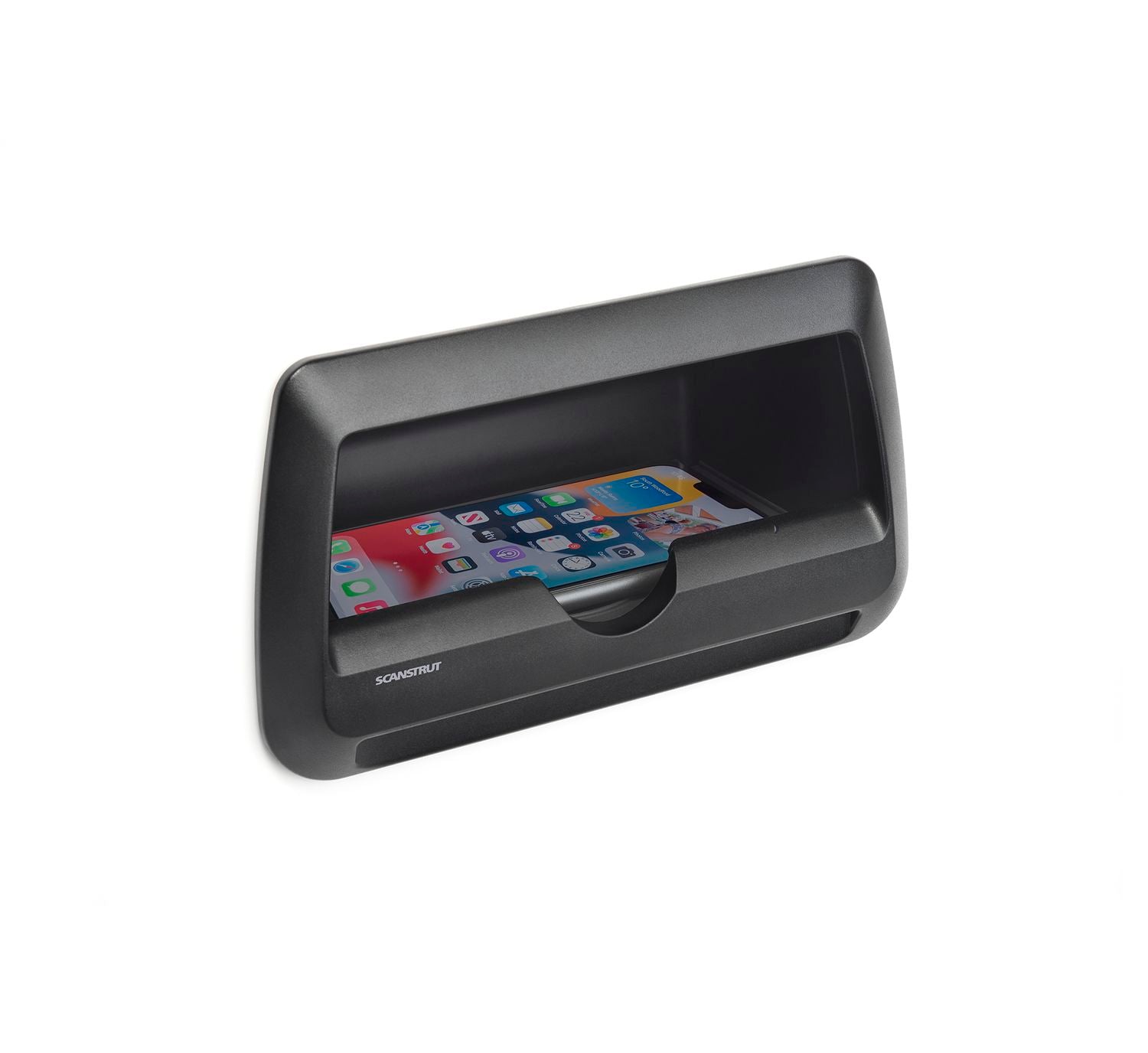 Scanstrut ROKK COVE SC-CW-09F – kabelloses Qi-Ablagefach für Smartphones