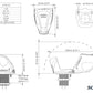 Scanstrut ROKK USB-Steckdose SC-USB-01 Eingang 12/24V Ausgang 2x USB-A 2.1A und 1A wasserdicht nach IPX6