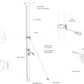 Scanstrut Radarmast SC101 L=1.9m