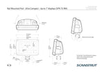 Scanstrut Rail Pod SPR – wasserdichte Gerätehalterung für Kartenplotter & Navigationsinstrumente