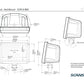 Scanstrut Rail Pod SPR – wasserdichte Gerätehalterung für Kartenplotter & Navigationsinstrumente
