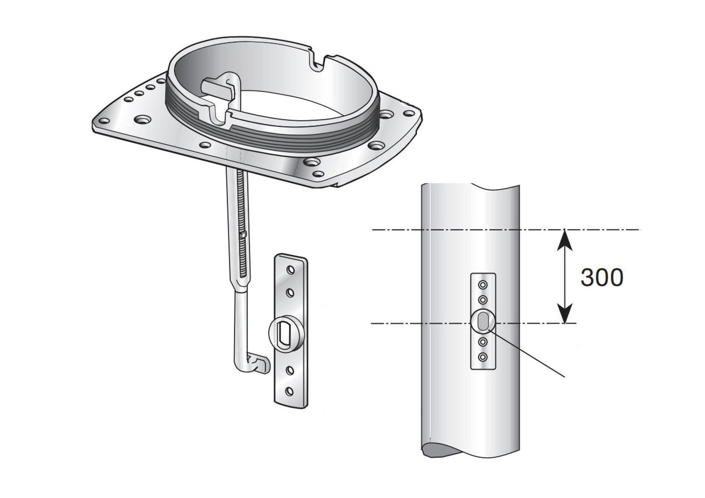 Seldén Tie-Rod Spanner BRO 7/16 für E-Profile