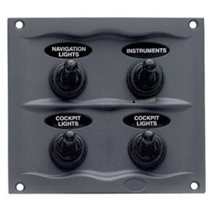 BEP Schalttafel DC Wasserdicht 4xOn/Off