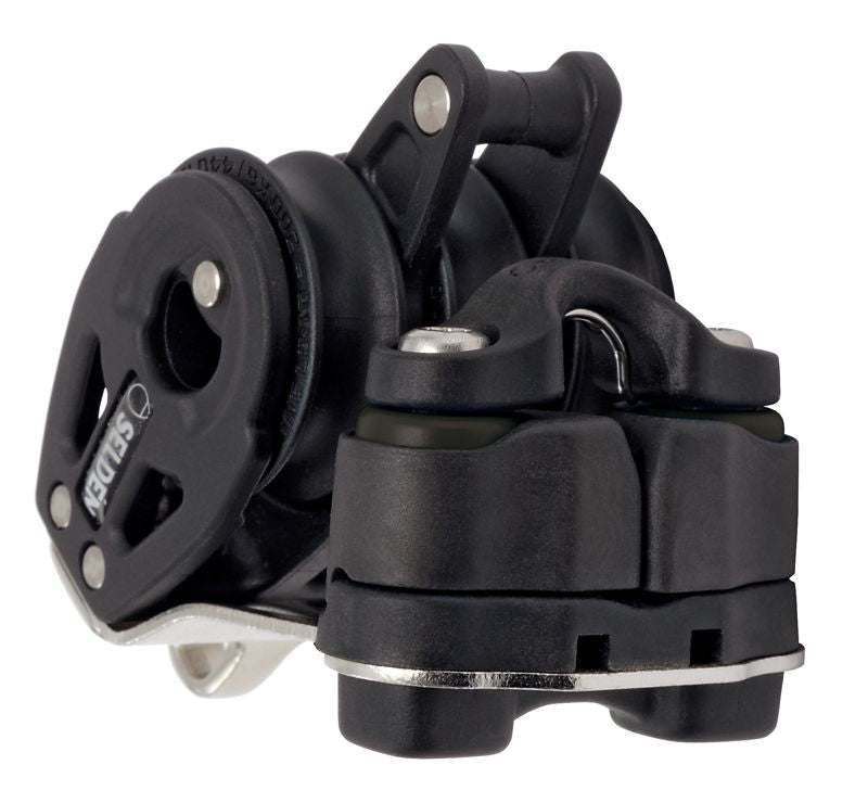 Seldén BBB dreischeibig mit Klemme und Unterbügel