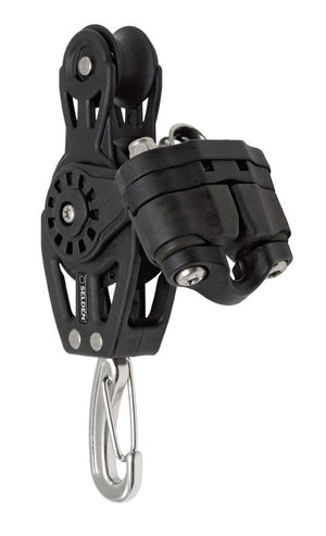 Seldén Kugellager-Violinblock BBB40 – leichtläufiger Block mit Haken und Klemme