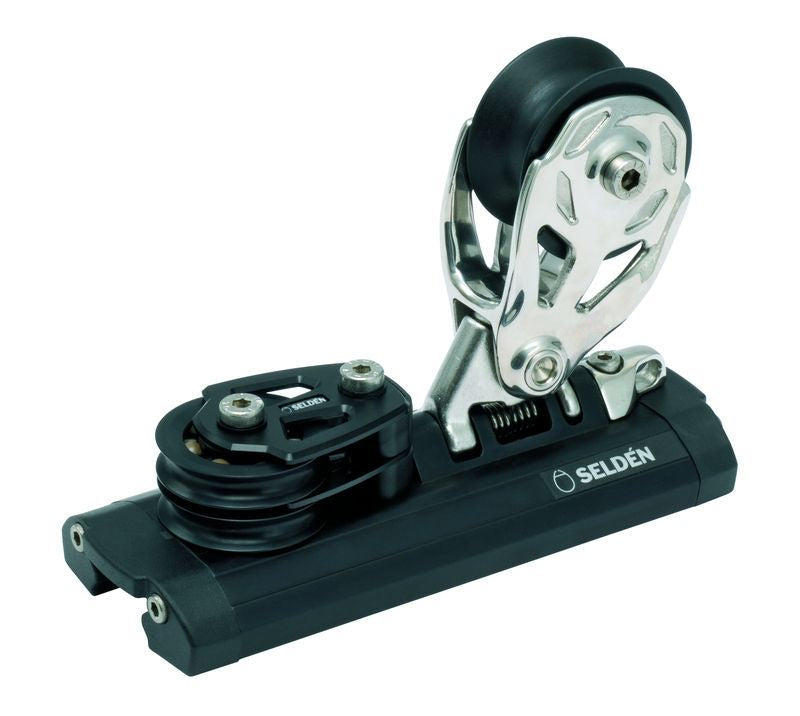 Seldén Performance Genuaschot-Traveller System 30 mit doppelten Umlenkblöcken für Kontrolleine