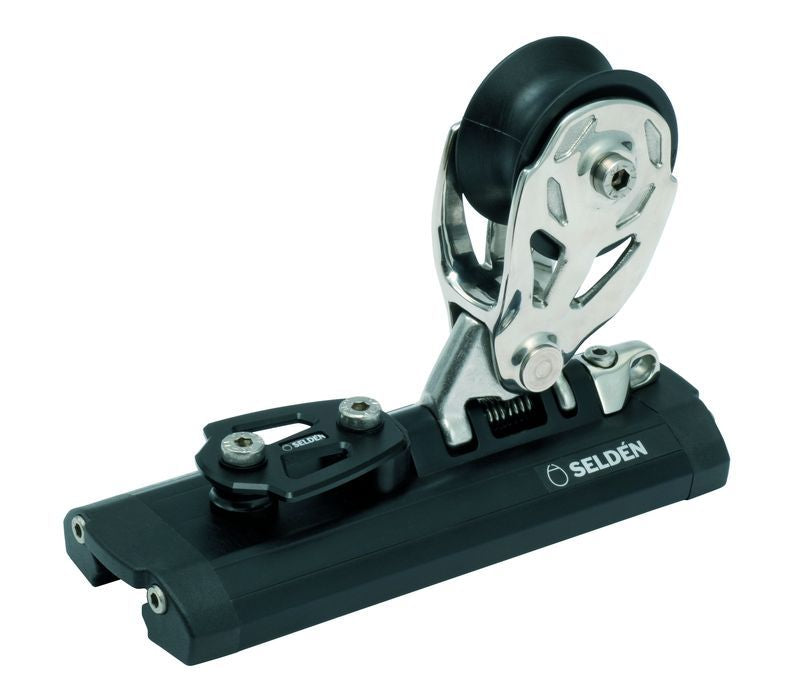 Seldén Performance Genuaschot-Traveller System 30 mit Befestigung für Kontrolleine