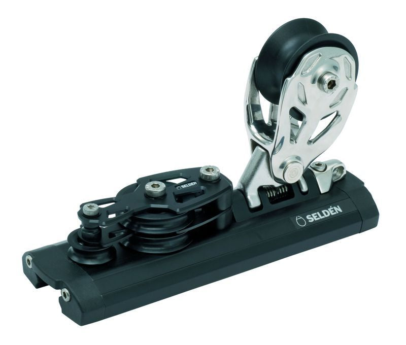 Seldén Performance Genua-Traveller System 30 dreifachen Umlenkungen und Befestigung für Kontrollleinen