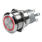 Hella Tastschalter 24V mit roten LED Leuchtring