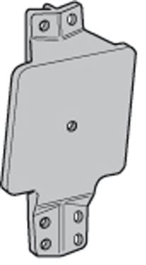 Seldén Mastplatte 15° für Reffwinsch