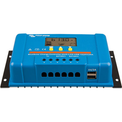Victron BlueSolar PMW DUO LCD&USB 12/24V-20A