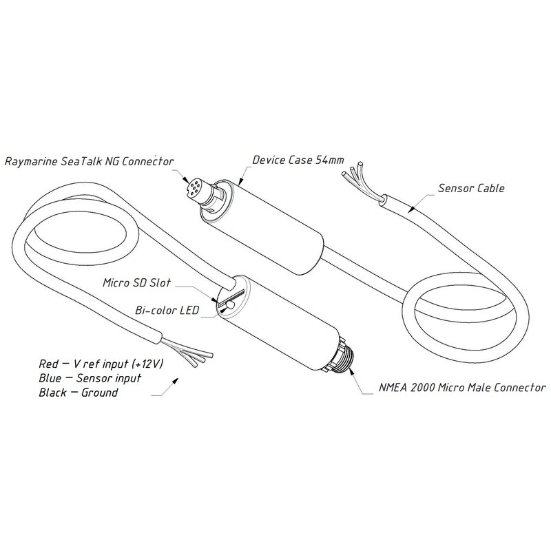 UAB NMEA 2000 Tank Level Adapter