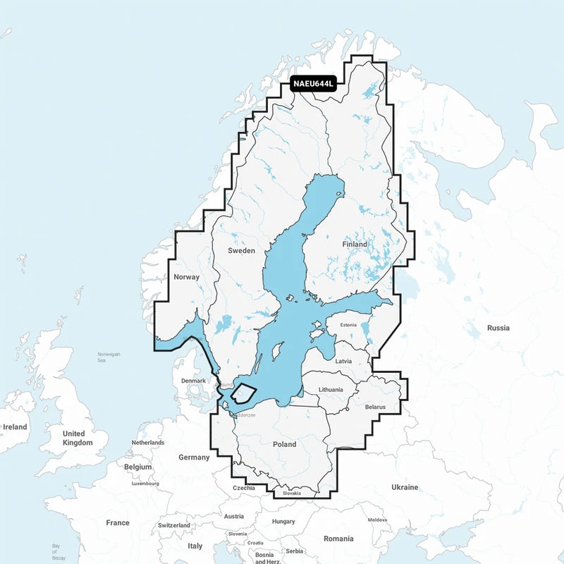 Navionics LARGE NAEU644L MicroSD