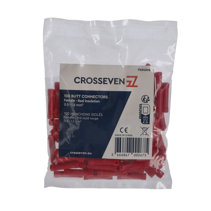 Crosseven Isolierte Stoßverbinder Rot