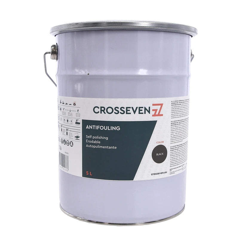Crosseven Selbstpol. Antifouling Schwarz 5 L