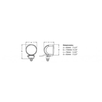 Hella Module 70 Gen 4 LED Flutlicht