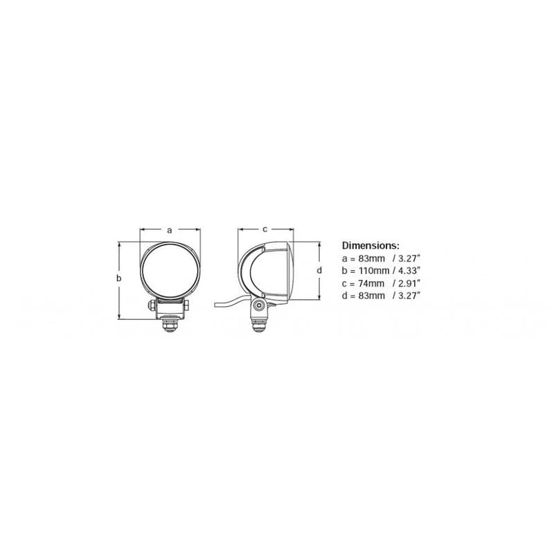 Hella Module 70 Gen 4 LED Flutlicht