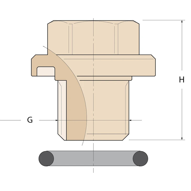 Guidi Entlüftungsstopfen - DN 3/8“