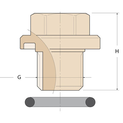 Guidi Entlüftungsstopfen - DN 3/8“