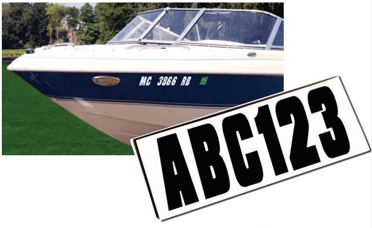 Attwood Buchstaben/Ziffern Sortiment