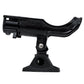 Attwood fishing rod holder with combo mount, black