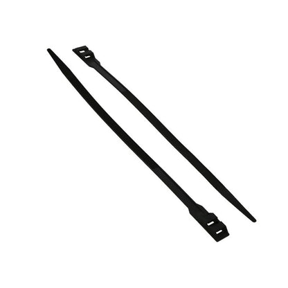 Crosseven Doppelt verriegelnder Kabelbinder schw