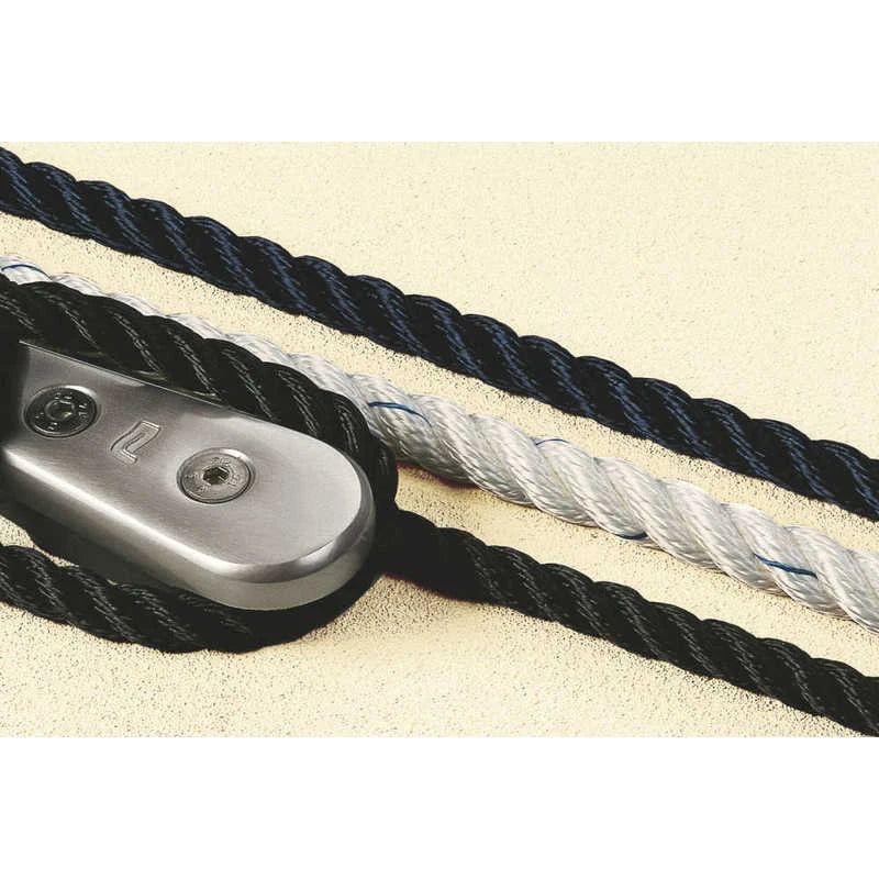 PLASTIMO XM POLYESTERLEINE 3-SCHAFT SCHWARZ 16 MM