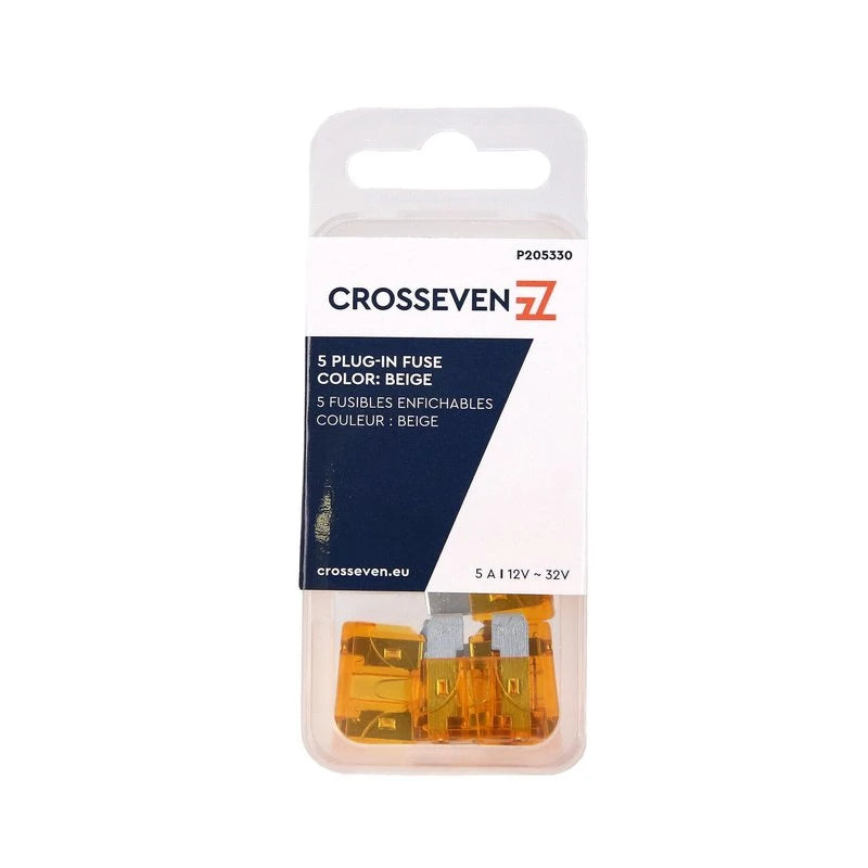 Crosseven Stecksicherung 5 A – Beige