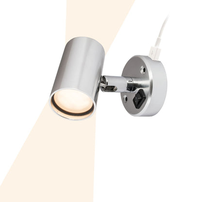 Batsystem Tube D2 LED-Leseleuchte mit Schalter und USB-Anschluss