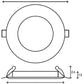 Batsystem Leia Esprit LED-Deckenleuchte