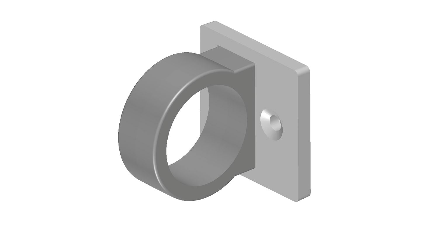 Batsystem Halter für U-Pro 230+480 – Montagehalterung für LED-Funktionslampe