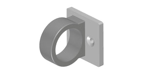 Batsystem Halter für U-Pro 230+480 – Montagehalterung für LED-Funktionslampe