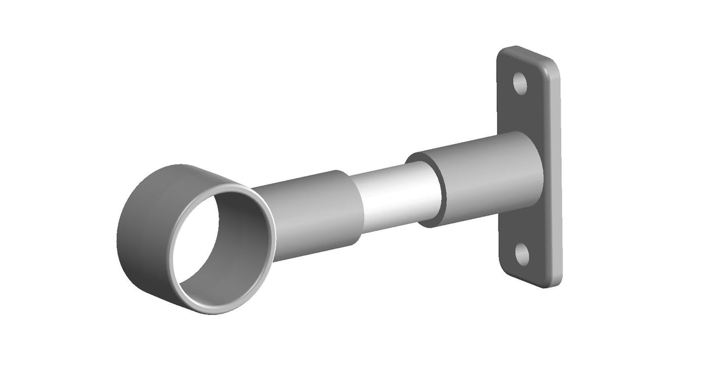 Batsystem Halter für U-Pro Wardrope für Deckenmontage L=150mm