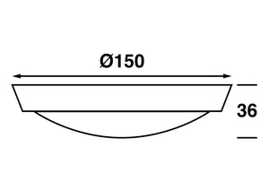 Batsystem Leuchte Saturn Touch mattchrome LED 12V  35W  225 lm  CRI 94  IP21