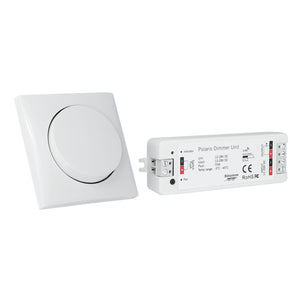 Batsystem Polaris Dimm-Einheit mit Berker-Taster – kompaktes Dimmer-Set