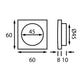 Batsystem Polaris Dimm-Einheit mit Berker-Taster – kompaktes Dimmer-Set