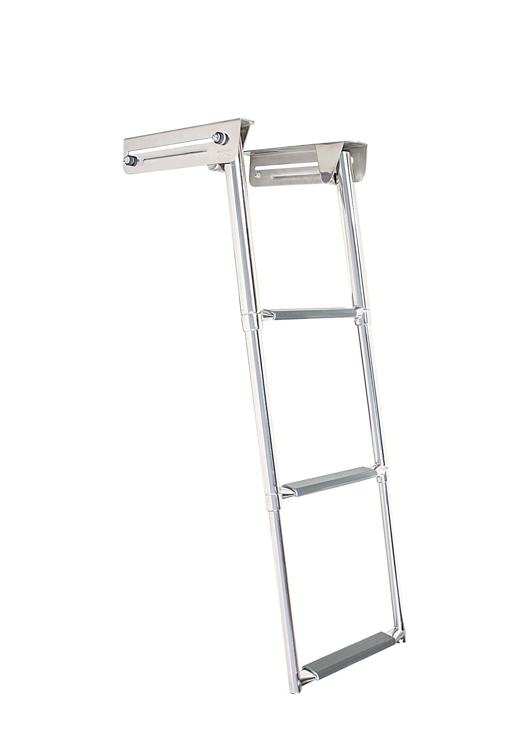 Batsystem Bootsleiter teleskopierbar mit Kassette L=880mm B=295mm D=300mm H=65mm 3 Stufen Kunststoff