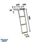 Batsystem Kassettenleiter Teak