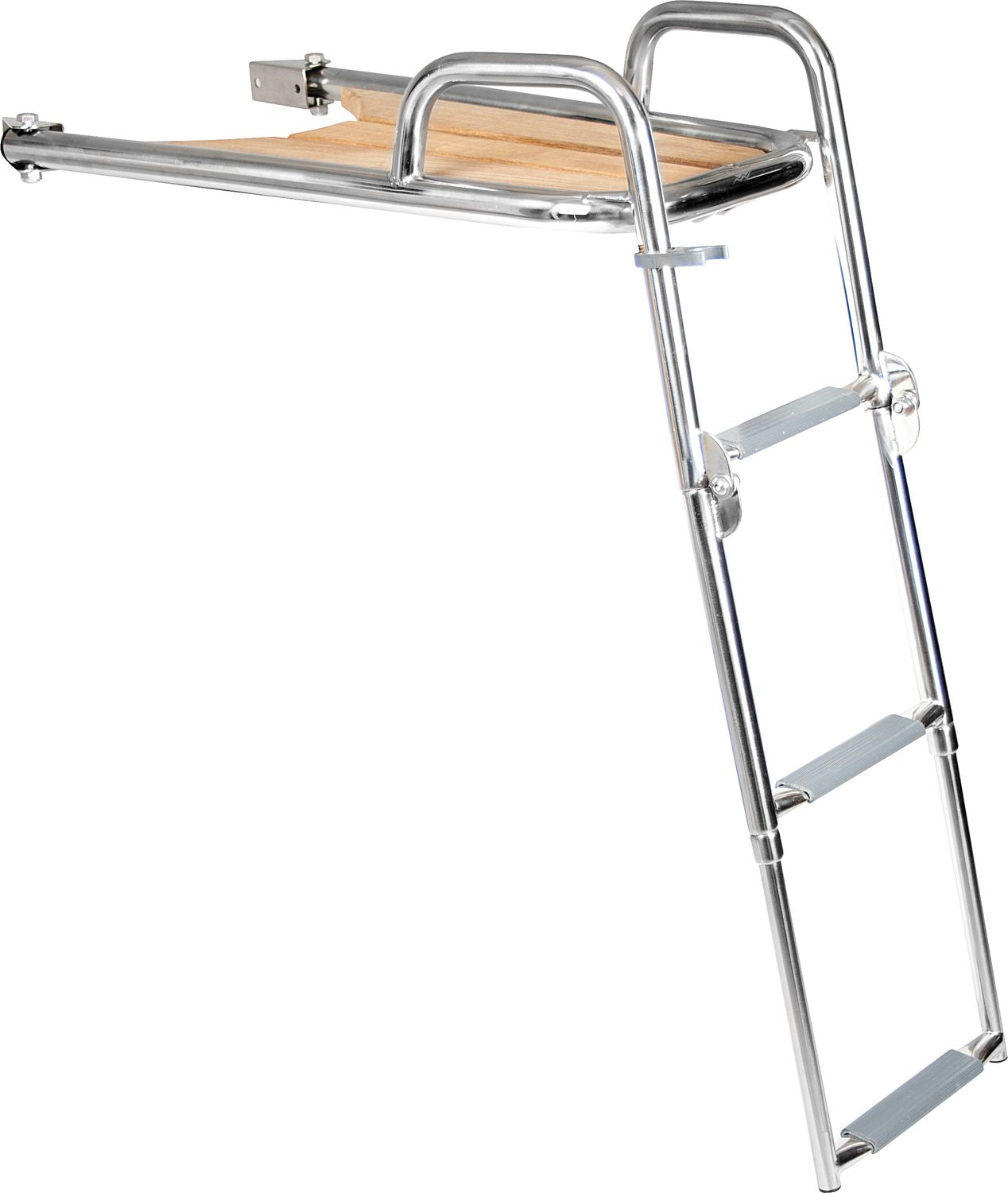Batsystem Bugplattform Comfort – Badeplattform mit 3-stufiger Leiter